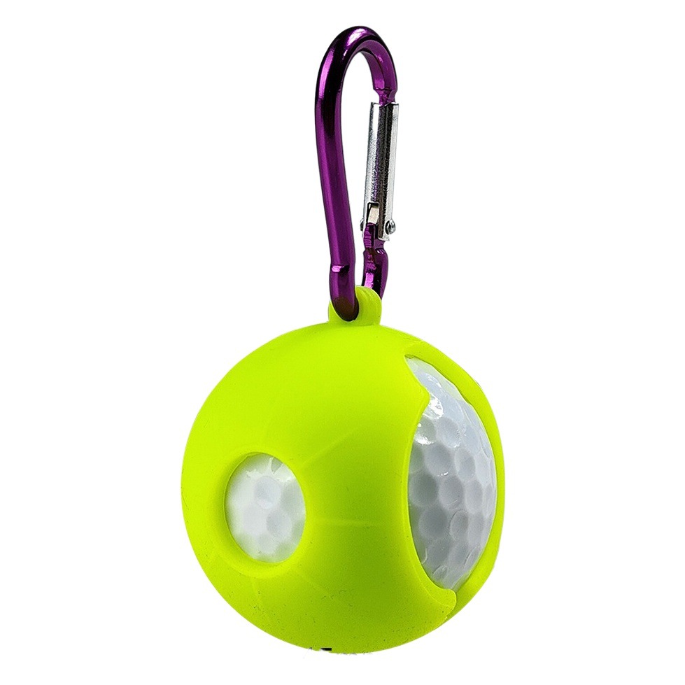 GOLF cubierta protectora bola de golf cubierta de bola de silicona mini bolsa de almacenamiento suministros de golf image 1