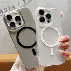 17夏17proPC超薄型Apple 16promaxスマホケースiPhone16磁気吸着15保護カバー対応