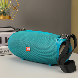 TG534 Fabric Bluetooth Speaker Outdoor Waterproof Subwoofer Double Vibrator Film High Sound Quality Portable Card Call Audio