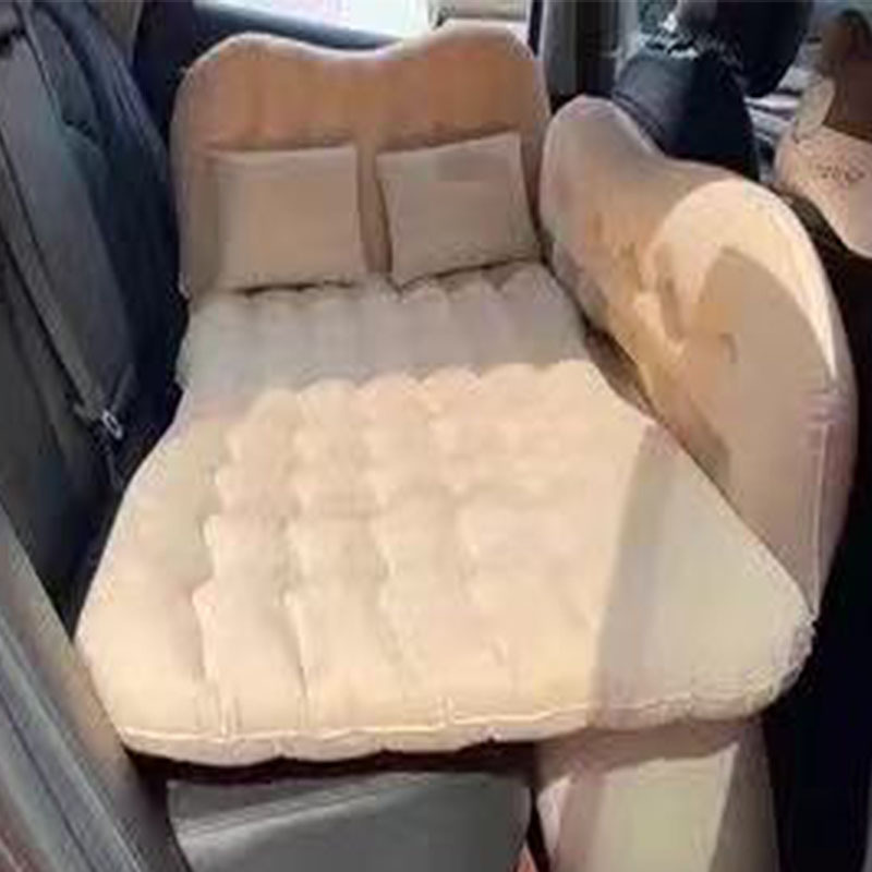 Fuente de la fábrica suministros interiores coche plegable cama inflable flocado coche colchón inflable SUV viaje cama inflable