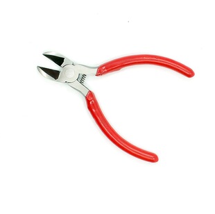 Liying Source Factory Direct Stained Plastic Handle Mini Diagonal Nose Pliers 5inch Multifunctional Mini Diagonal Nose Pliers