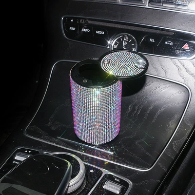 Car Ashtray with Diamonds, New Car ashtray - ashtray-colored-diamond