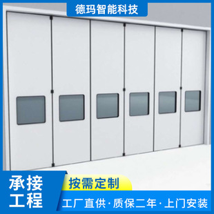 Guangzhou trackless folding door how much is a square Guangdong sliding folding door price is how much