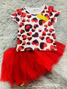 In-Stock New Cute Mixed Children's Clothing Wholesale Fashion Set Foreign Trade Trendy Brand Style 2024