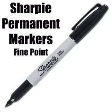 Sharpie 30001 black fine point permanent marker���ԼǺű�