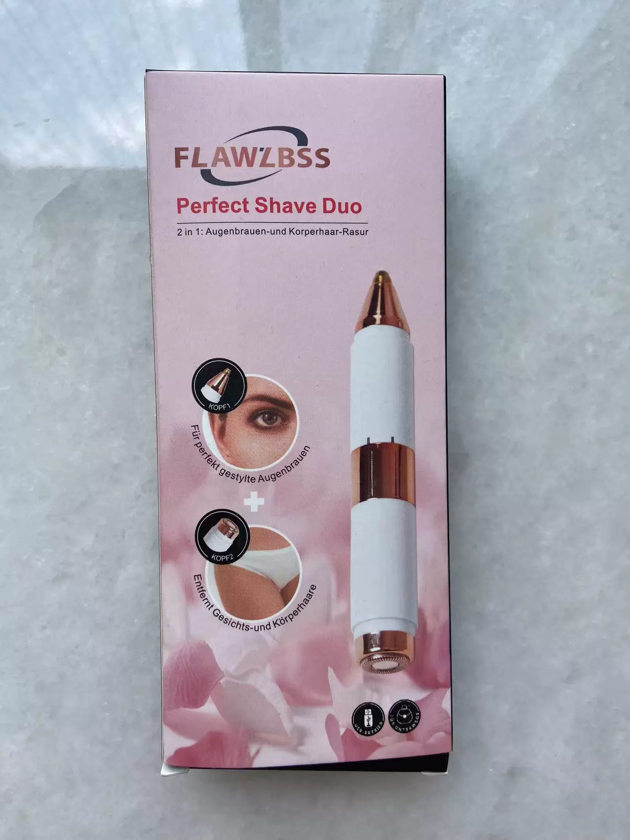 新款多功能双头电动剃毛器二合一修剪眉毛鼻毛双电机脱毛仪剃须刀