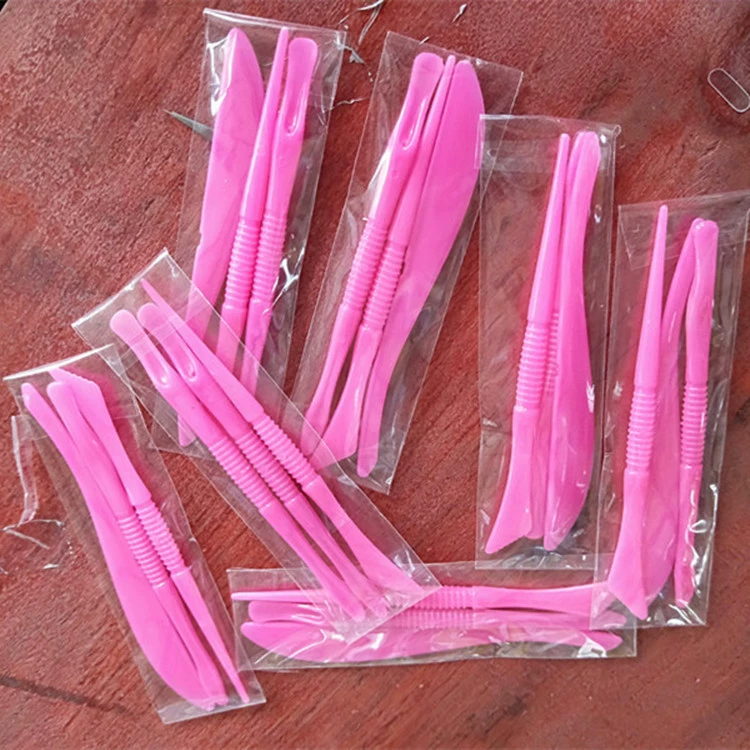 Сверхлегкий глиняный большой нож для инструментов, набор из трех предметов, три шестиголовочных глиняных аксессуара, инструменты для пластилина, инструменты для рукоделия