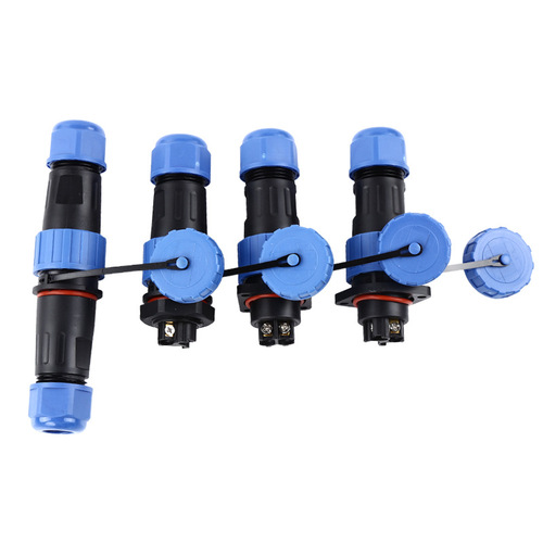 IP68 waterproof aviation plug connector LD20/SD20-2-3-4 core screw crimping male and female butt joint