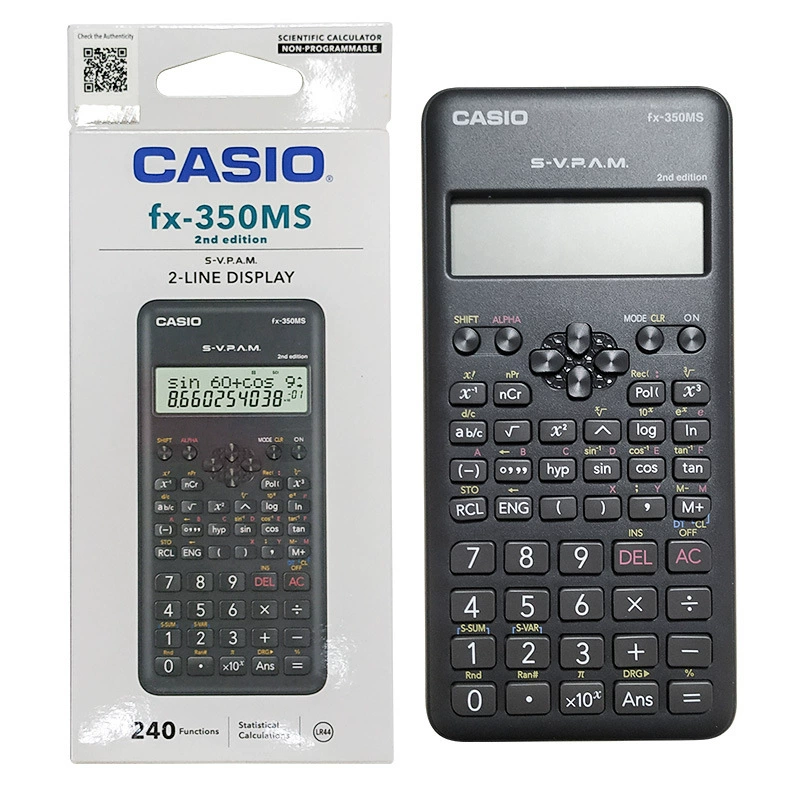 Оригинальный многофункциональный научный прибор Casio FX-350MS FX350MS