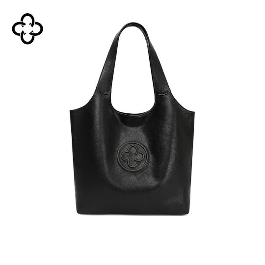 Wu Peng's Same Style Casler Vest Tote Bag for Women 2025 New Retro Large-Capacity Vegetable Tanned Cowhide Shoulder Bag