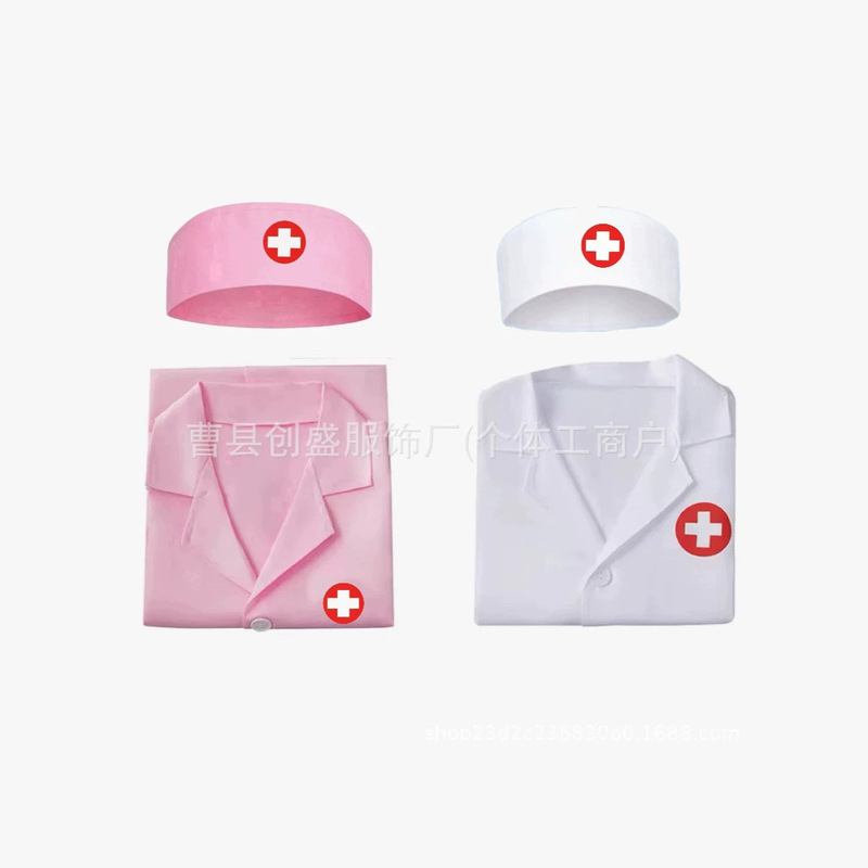 Children's Doctor Uniforms, White Coats, Nurse Uniforms, Surgical Uniforms, Dental and Oral Professional Role-Playing Costumes, Amazon's Best-Selling Items