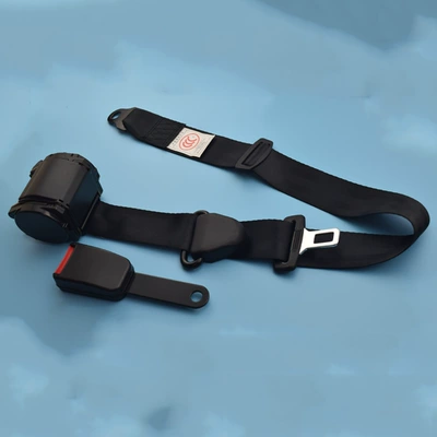 Car seat belt Bus, Automatic Retractable Three-Point Driver - k3-galvanized-retractor-15cm-base