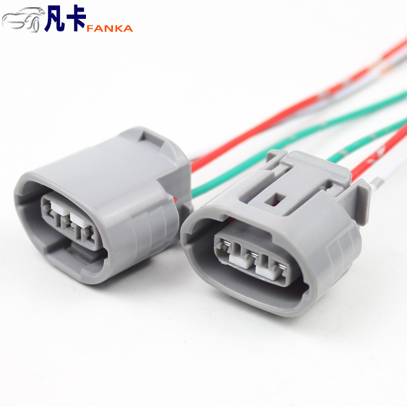 3-wire alternator regulator harness car generator socket tail fiber connector three-hole plug