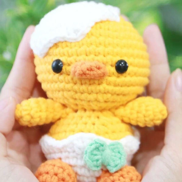 2024 Amazon Новый ручной вязание крючком Хэллоуин смешные куклы готовые украшения трикотажные куклы Горячая продажа