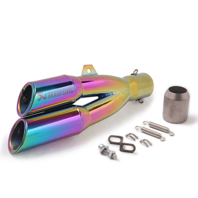 for Vespa Kawasaki Yamaha – Motorcycle exhaust pipe - full-color