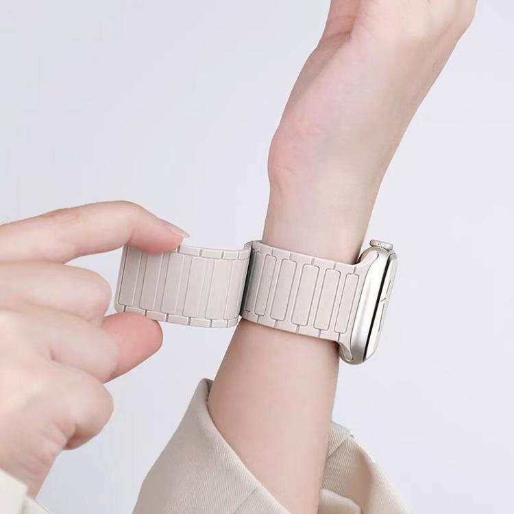 xDfind Tool Magnetic Silicone Bracelet para Apple Watch 42 / 44 / 45 / 46 / 49mm / Apple