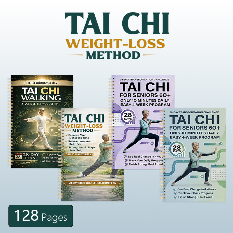 Cross-Border New Product Tai Chi for Seniors Journal 28-Day Tai Chi Walking Weight Loss Plan in Stock Cross-Border New Product Tai Chi for Seniors Journal 28-Day Tai Chi Walking Weight Loss Plan in Stock