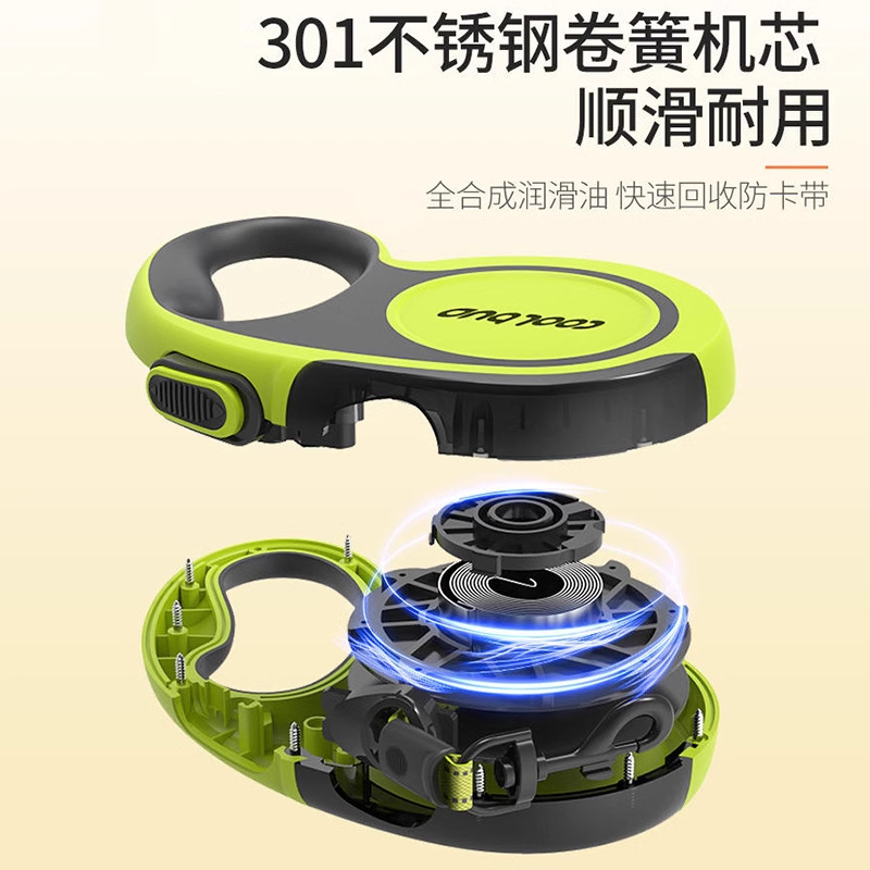 Perro cuerda de tracción retráctil automática perro pequeño mediano grande perro Cadena de perro a prueba de explosión perro cuerda para caminar