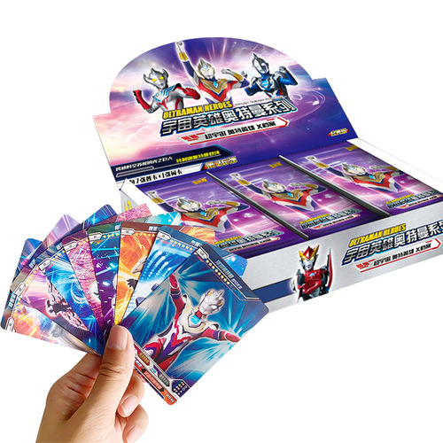 Card Game Ultraman Naruto One Yuan Two Yuan Five Yuan Loose Pack Classic Edition 30th Star Blind Box CP Card Deluxe