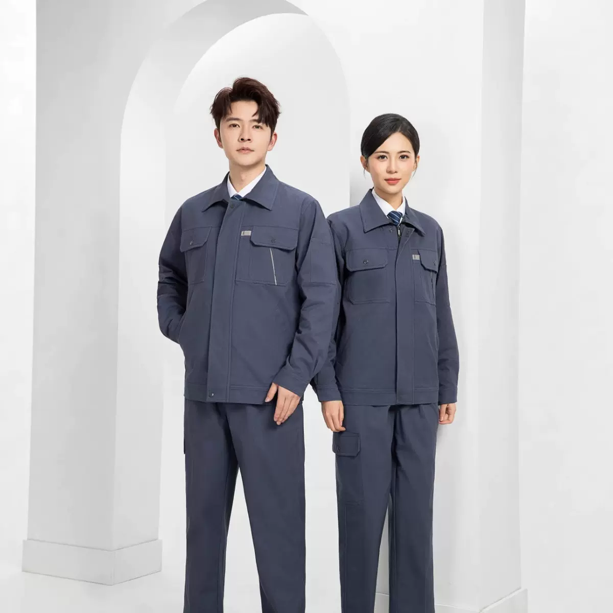 焊工工作服防烫加厚耐磨加厚工作服套装男纯棉秋冬电焊劳保服工装