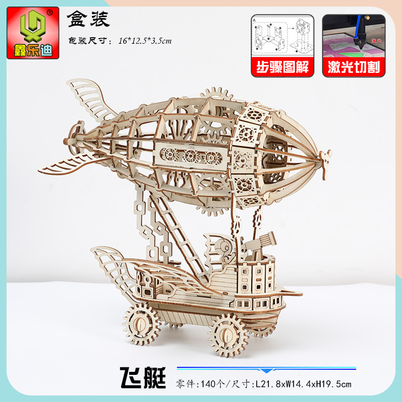 【박스형】비행선