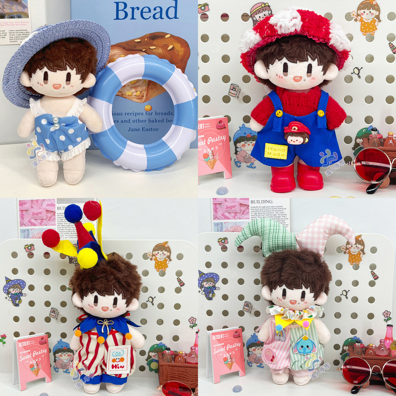 (in Stock) 10cm Normal Body Circumference Coco Doll Clothes, Zhou Shen Doll Clothes, 15cm Cotton Doll Wearable Clothes Original