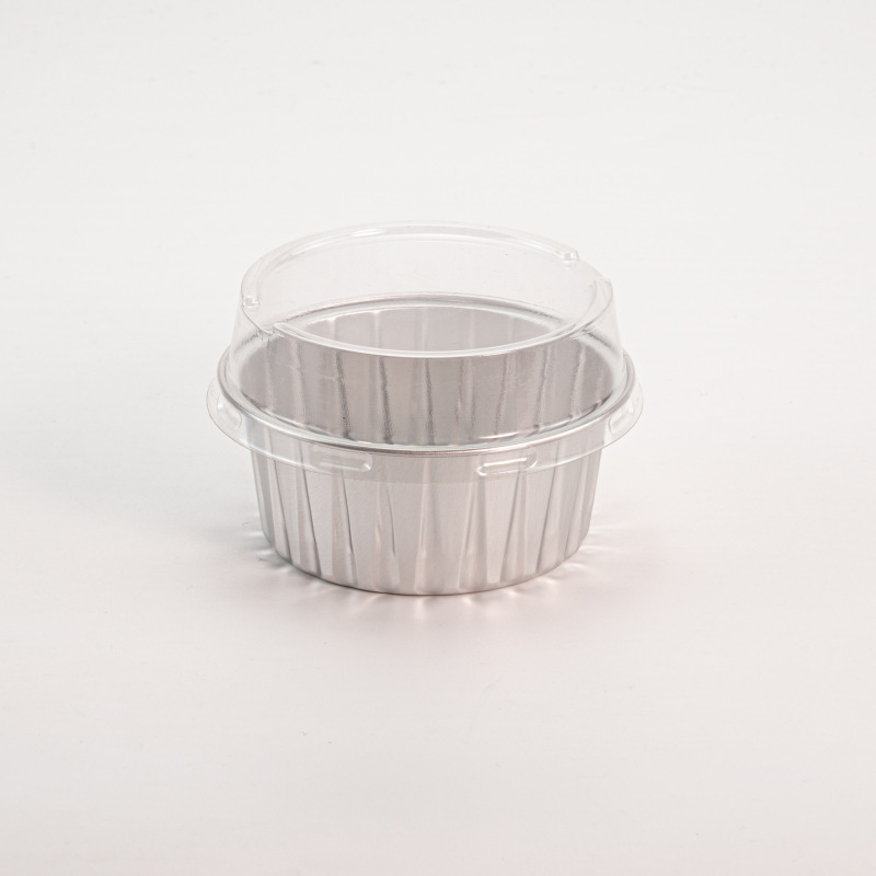 20個入り50個入りプリンカップ空気揚げ鍋専用カラーアルミ箔箱円形鉢子餅箱バーベキューカップ|undefined