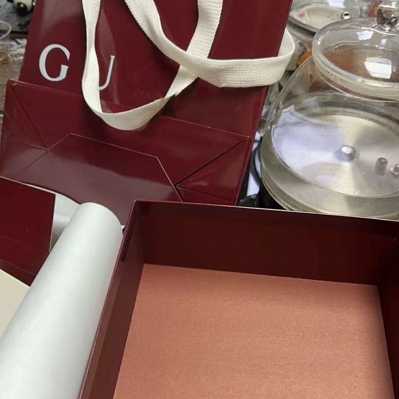 Luxury Gucci Headband Box, Belt Original Box, Instruction Manual, Cloth Bag, Complete Gift Box Packaging in Stock