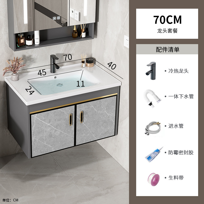 70 gabinetes de cerámica + grifo