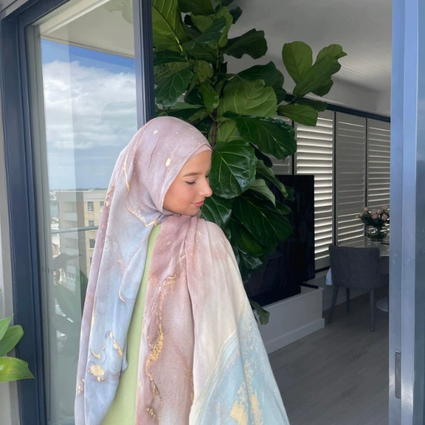 Плащ-модалевыйPrinted шаль Muslim шёлковая принтованная шаль Модал этнический головной платок Женский платок