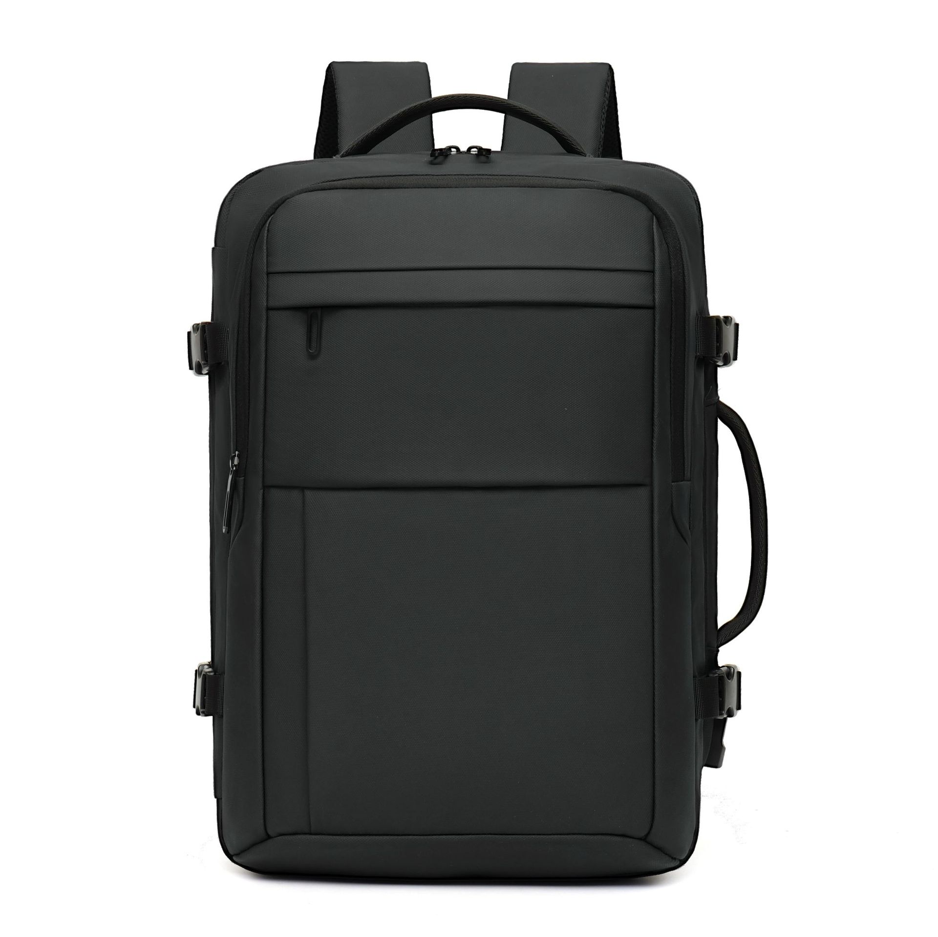 2025 nueva gran capacidad compartimiento mochila de computadora de viaje de negocios mochila de viaje de negocios mochila de desgaste simple mochila