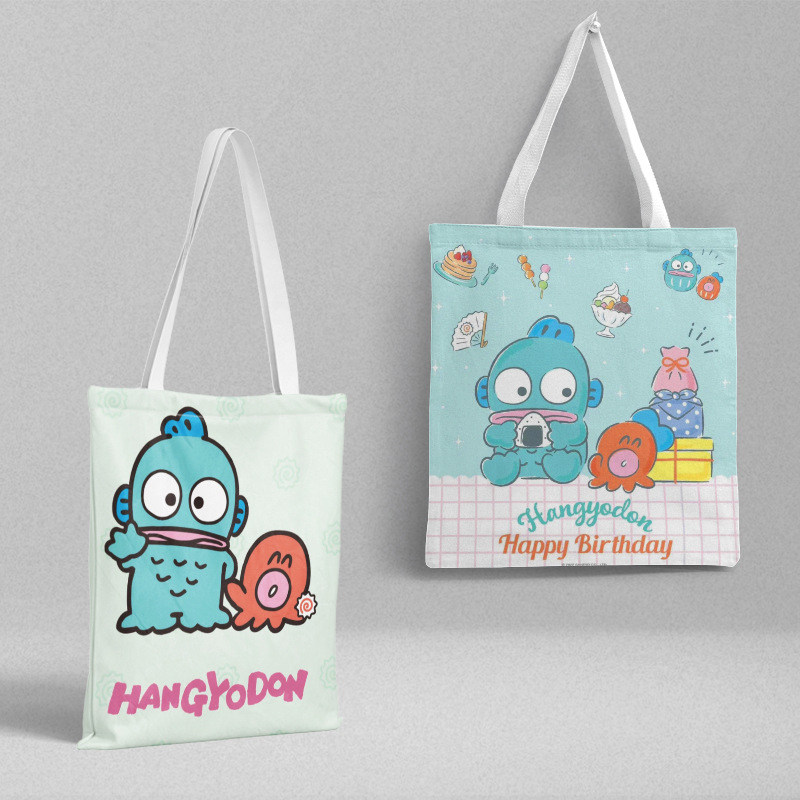 Bolsa de lona Sanli Gull pequeña fresca y simple estilo ins versión coreana hermosa bolsa de hombro bolsa de compras portátil al por mayor