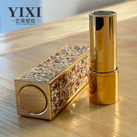 口红管包材彩妆方款四方口红空管DIY手工化妆品丝印定制彩妆工具