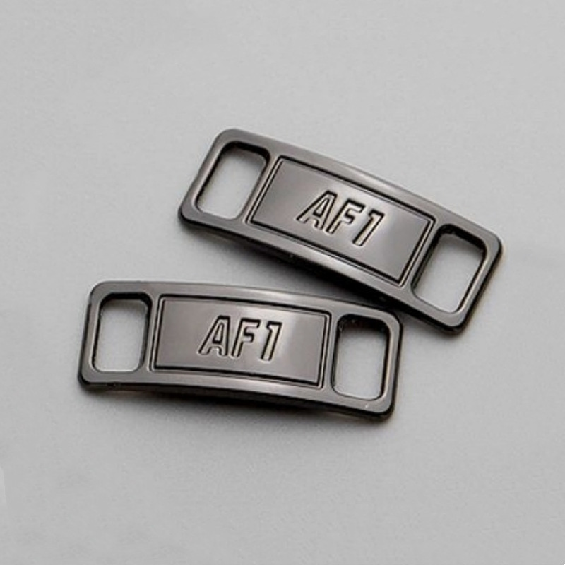 Adapted to color white Air force shoe buckle decorative accessories buckle men's board shoes trend metal iron brand sneakers fashion shoe buckle