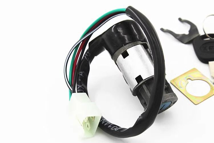 Curved Beam Motorcycle Dy100 Power Lock Full Car Cover Lock Ignition Key Switch Jialing 110 Electric Door Lock Faucet Lock