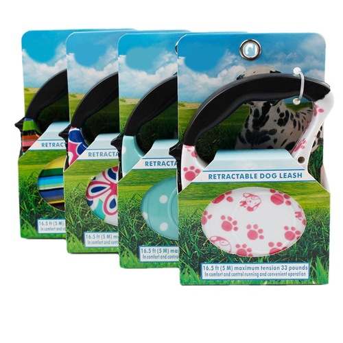 Printed automatic pet leash retractable leash dog retractable leash dog leash dog leash