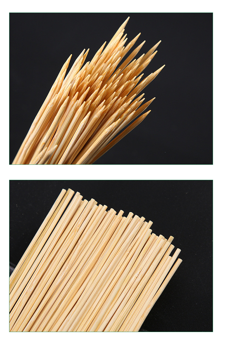 竹签烤肠签2.5mm*15cm,3.0mm*15cm烧烤竹签串串烧烤签烤肠签小竹-阿里巴巴