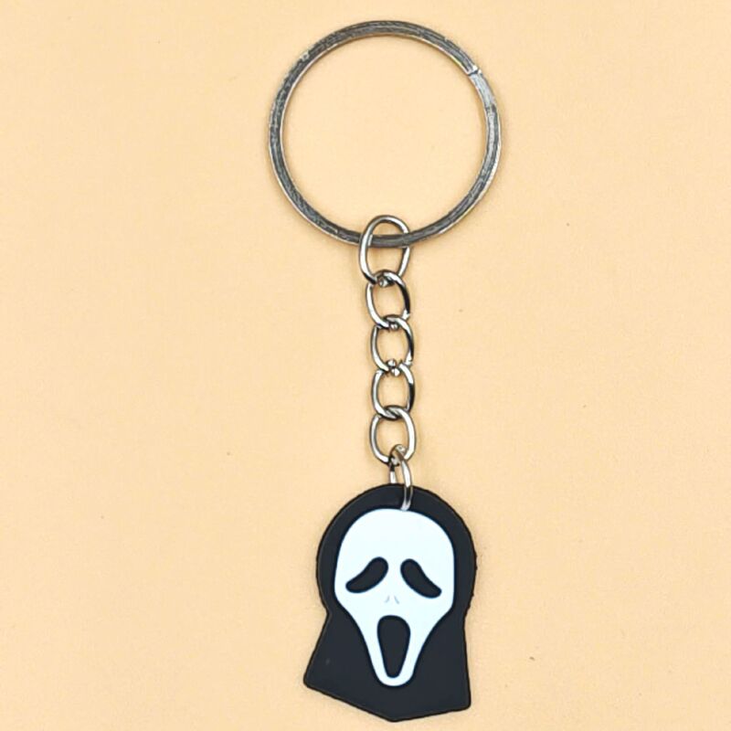 Amazon ベストセラー ハロウィン漫画シリーズ PVC キーホルダー カボチャ海賊ヘッドペンダント アクセサリー在庫あり|undefined