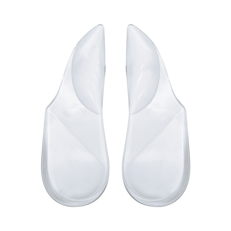 Transfronterizo silicona arco taconer almohadilla tipo o tipo X pantorrilla valgus ortopedia plantilla suave arco plano soporte plantilla