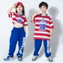儿童啦啦队夏季女童练功服