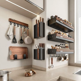 厨房置物架;衣钩/挂钩;浴室角架