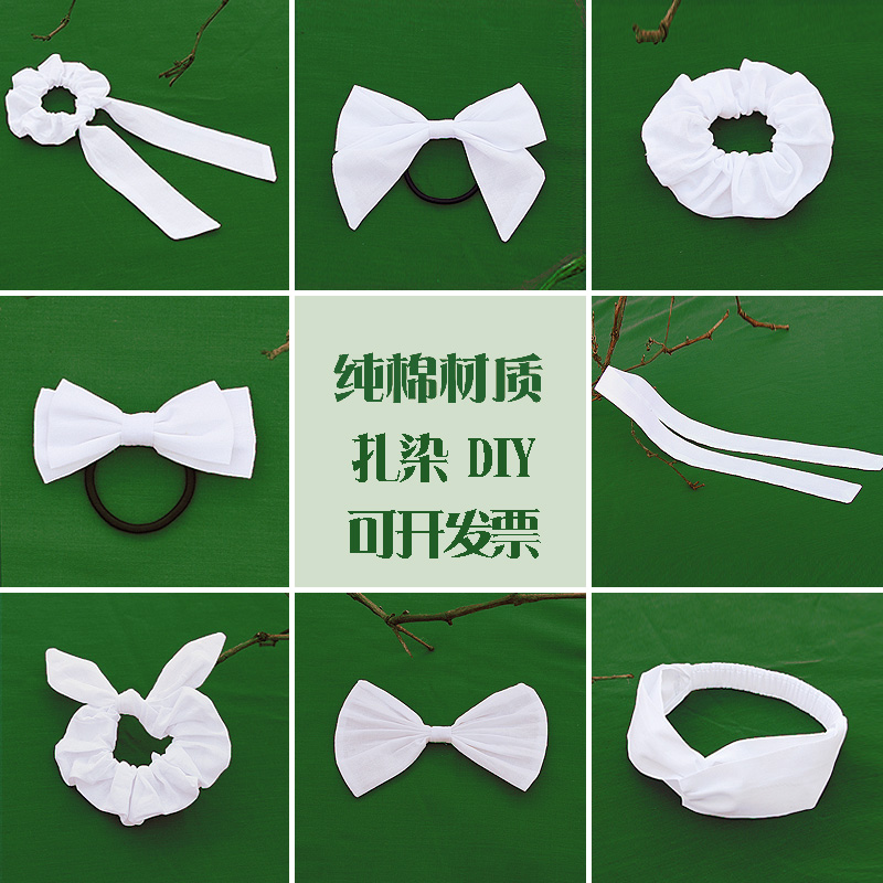 Children's cotton hair accessory handmade