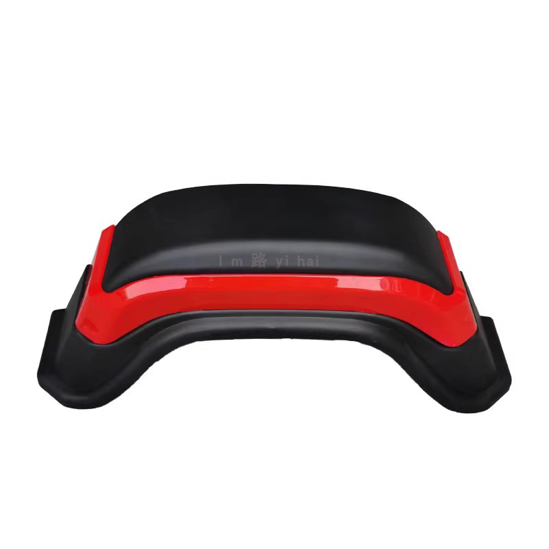 Mudguard for: Lúnquān Electric vehicle fender - bright-red-single