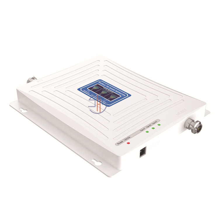 Transfronterizo de tres bandas GSM / DCD / 3G receptor de señal de mejora de la estación base de señal amplificador repetidor mayorista versión internacional