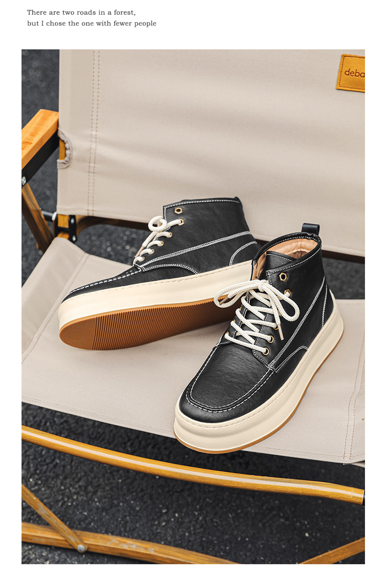 Herren Chukka Boots Aus Echtleder Atmungsaktive Mid Top Freizeitschuhe_voghion.com