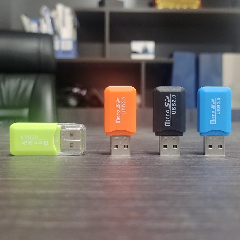冰爽  TF读卡器   迷你高速USB2.0 手机内存卡适用 microSD卡适用|undefined