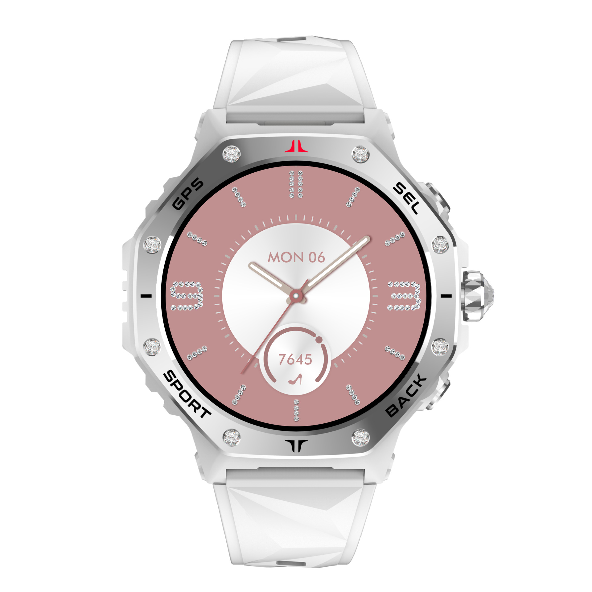 New W20Mini Bluetooth Smart Watch 42mm Ladies Wristwatch Gps Multi-Function Ip68 Sports Waterproof