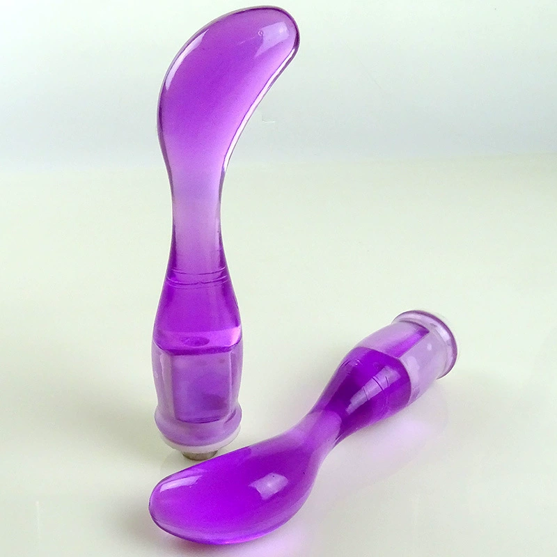 Meiheng Lala female cannon accessories transparent crystal simulation penis elbow elbow backstard wholesale