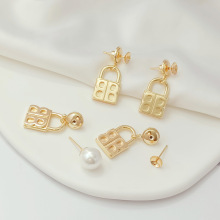 �W���¿�14K����ɫ��ĸB�i�бP��ճ����S925����ֹ�DIY���