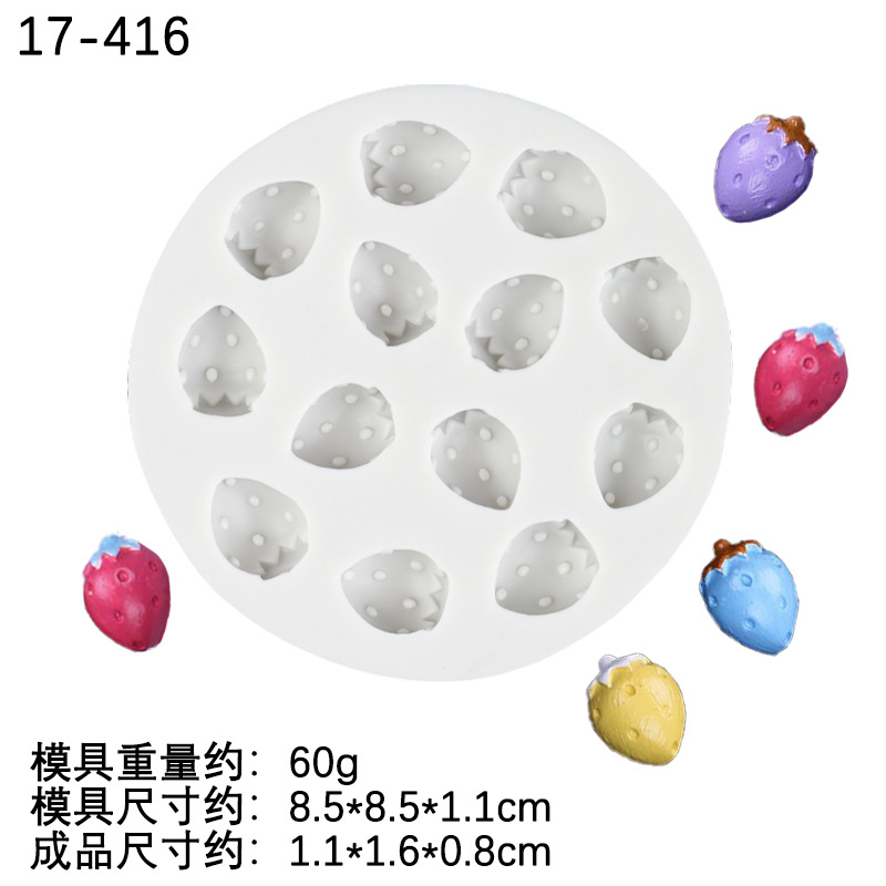 Una variedad de crema postre helado galletas molde silicona aromaterapia vela fresa donut accesorios creativos